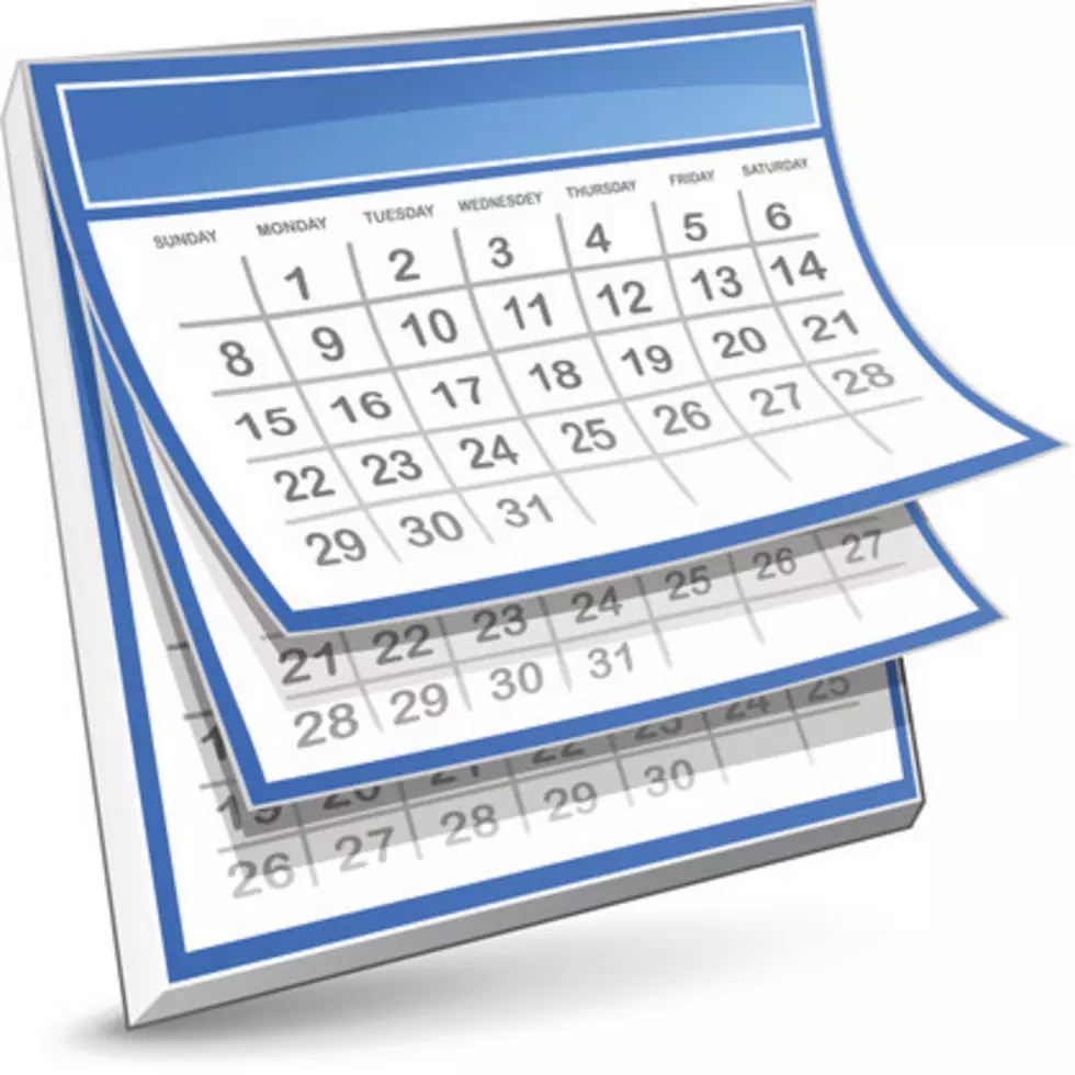 SAVE THE DATES Three Big Events Coming Up